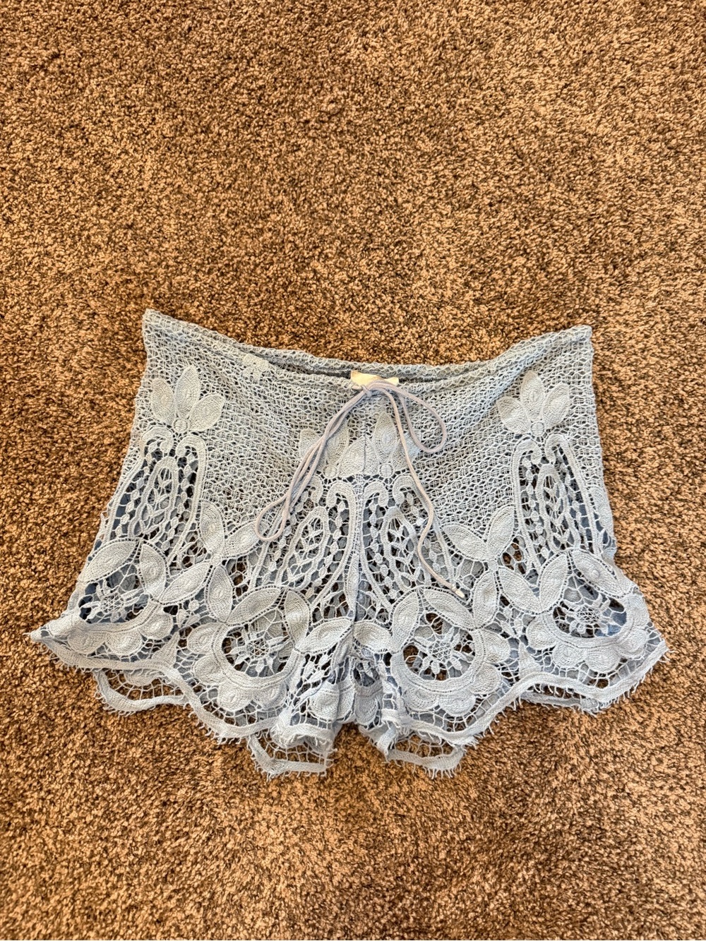 Miguelina Crochet Shorts